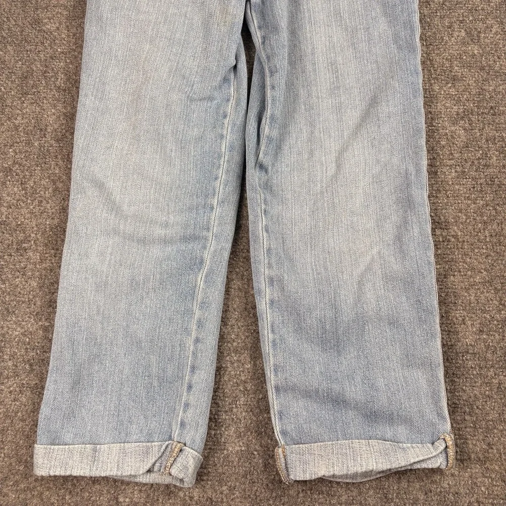 Y2K Oshkosh B'gosh Denim Overalls Girls 14 Button Front‎ Distressed Country Farm